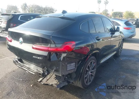 2021 BMW X4 xDrive30I z USA, uszkodzony, nr VIN 5UX2V1C04M9E74368